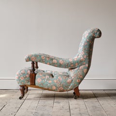 Sillón de brazos abiertos «Holland & Sons» del siglo XIX