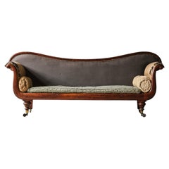 Large 19th century country house sofa c1840