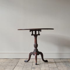 George III Mahogany Birdcage Tripod Table