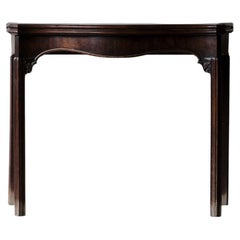 18th Century George III Folding Side Table