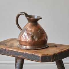 19th Century Copper Quart Flagon