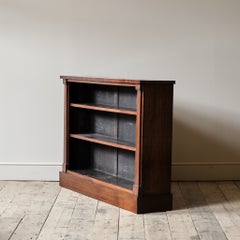 Mid 19th Century Rosewood Open Bookcase c1840