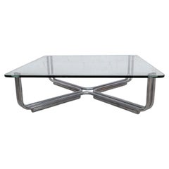 Coffee Table 784 Model by Gianfranco Frattini for Cassina 70's, Italy