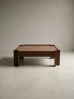 Wooden Coffee Table Zelda by Sergio Asti for Poltronova, 1960s