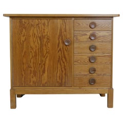 Rare Aino Aalto, Solid Pine Cabinet with Drawers for Artek, 1940s