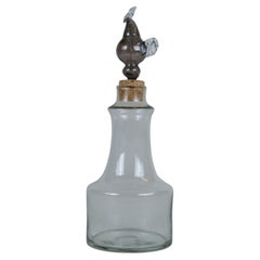 Kaj Franck Geblasene Glasflasche mit Hahn für Nuutajärvi 1963