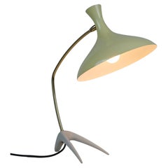 Lampe de table à pattes d'oie jaune par Karl-Heinz Kinsky pour Cosack, années 1950