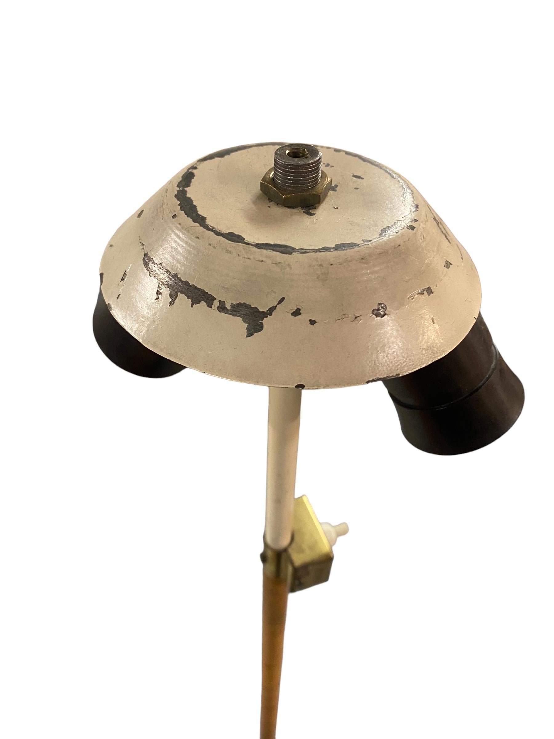 Paavo Tynell `Chinese Hat` Floor Lamp Model 9602, Idman 1950s 1