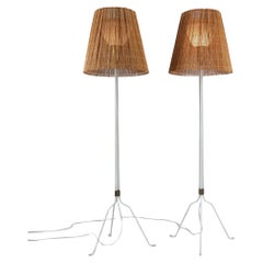 Pair of Lisa Johansson-Papé floor lamps for Orno, model 30-058, 1950s