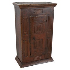 Credenza finlandese dipinta a mano, circa 18° secolo