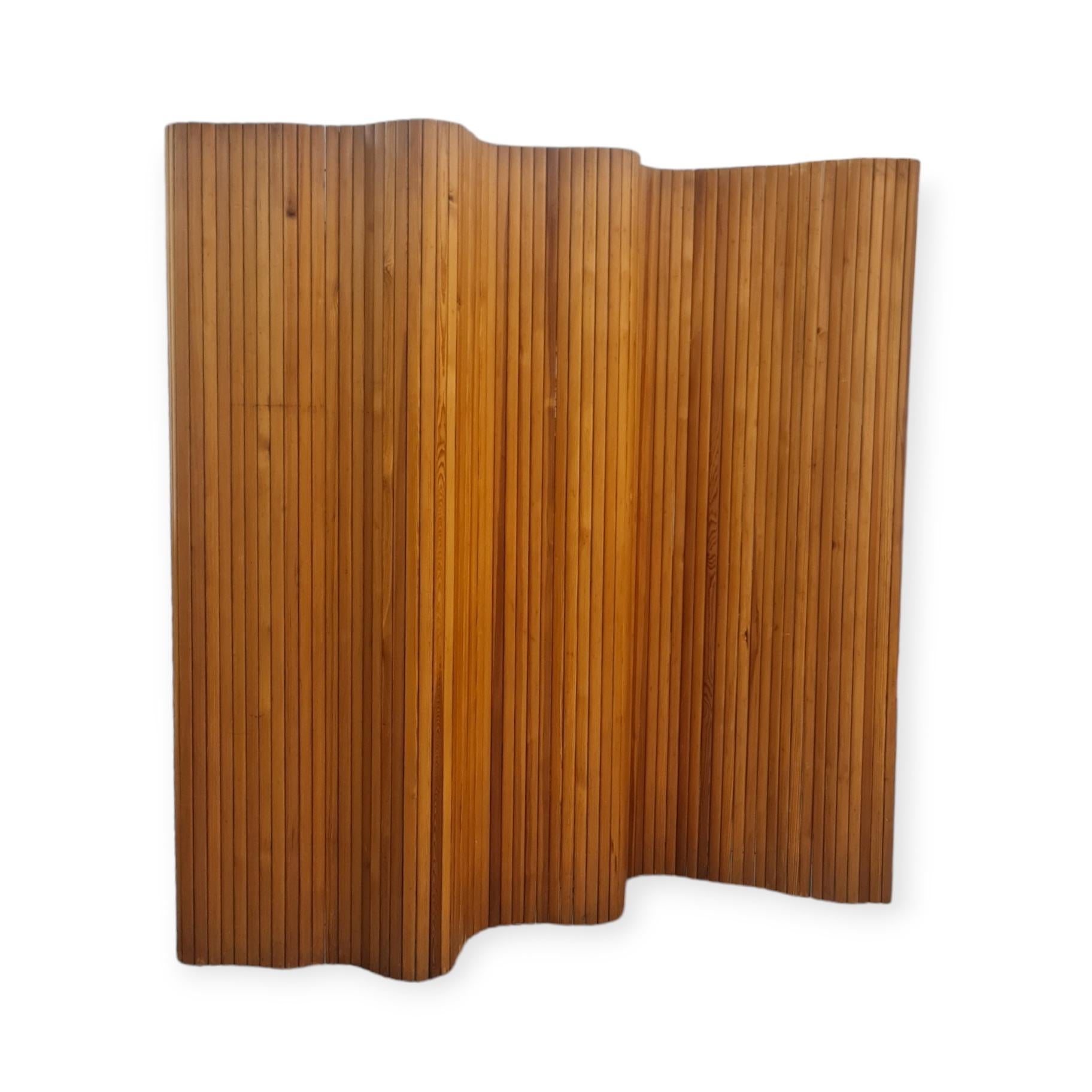 Alvar Aalto, Wooden Room Divider, Late 1960s, Artek For Sale 8
