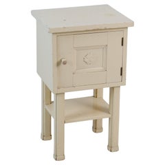Eliel Saarinen Wooden Side Cupboard, Natural White, Early 20th Century