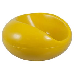 Yellow Eero Aarnio Iconic Pastilli 'Pastille' Chair, Fibreglass Asko, 1960s