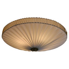 Empotrable Gunnel Nyman de latón y tela, Modelo K5-40, Idman Años 50