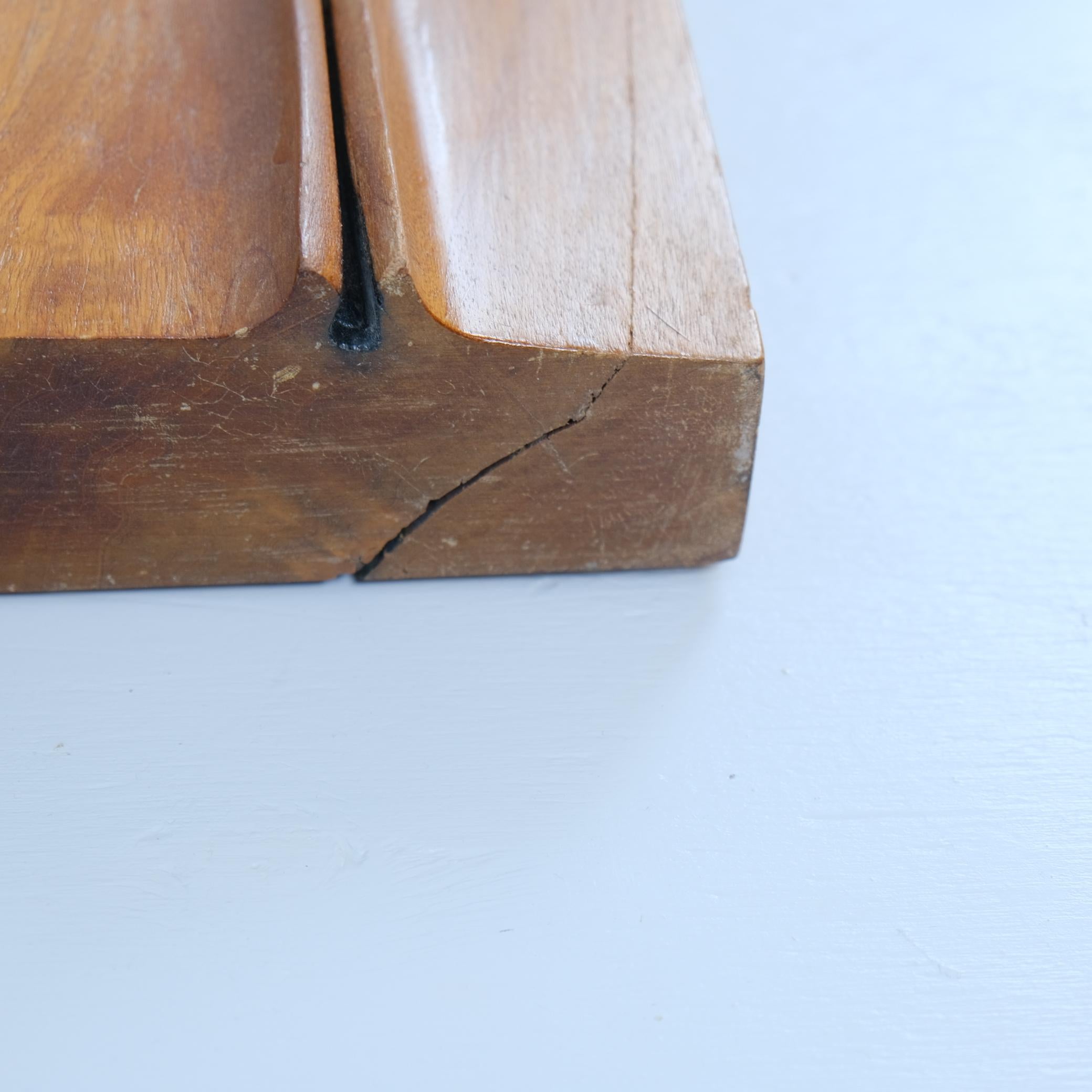 Teak Rilievo da parete in teak bruciato, K.K. Nykänen 1972 Finlandia in vendita