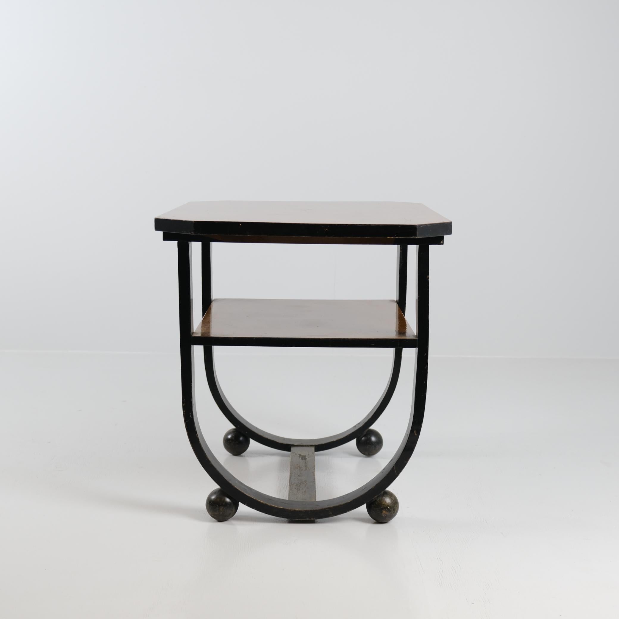 Mesa baja Art Decó 'Siro' Model 149 de Abedul, att. Harald Honkanen, Asko 1930 Finlandés en venta