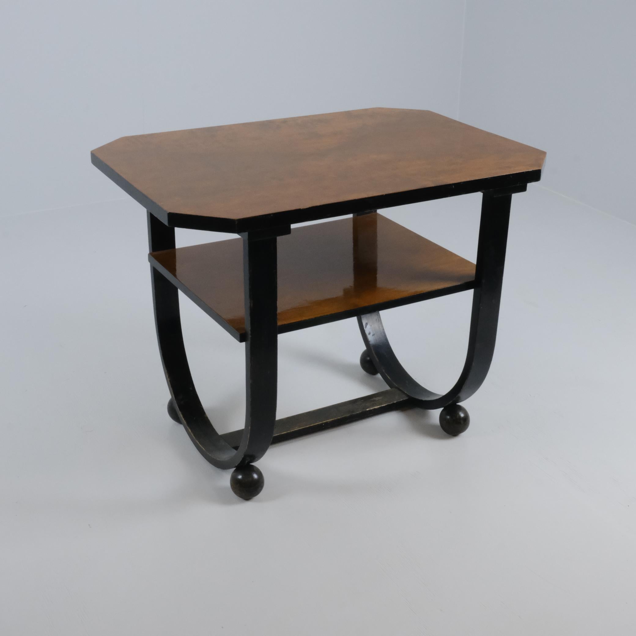 Mesa baja Art Decó 'Siro' Model 149 de Abedul, att. Harald Honkanen, Asko 1930 en venta 3