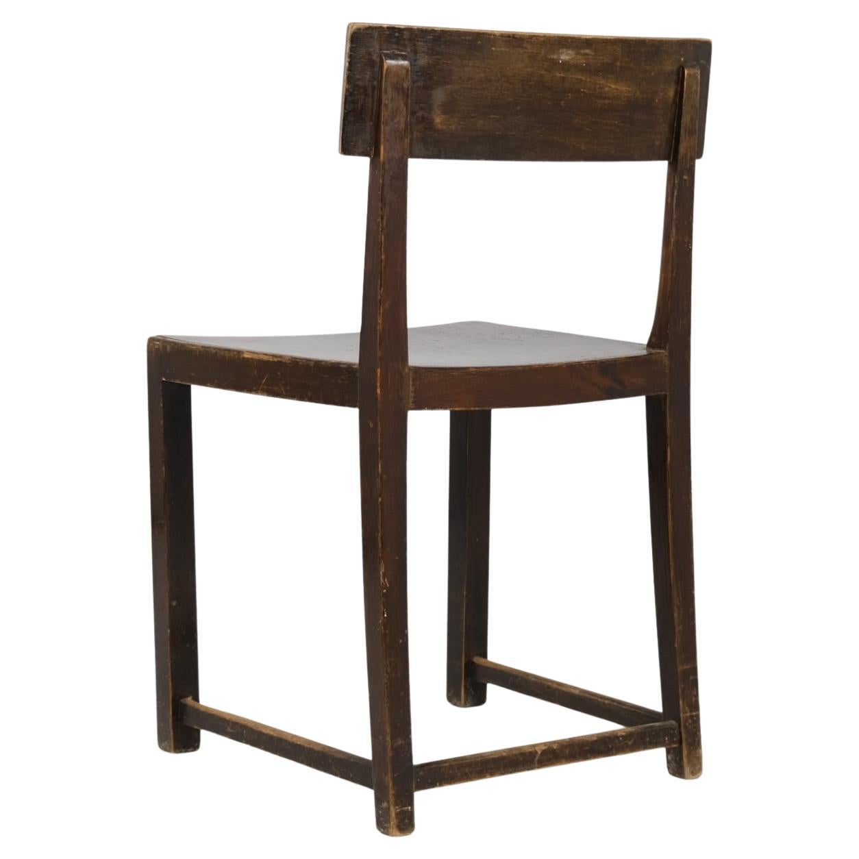 Werner West Pyramid Chair 5525, Sammlerstück, Keravan Puusepäntehdas 1940er im Angebot