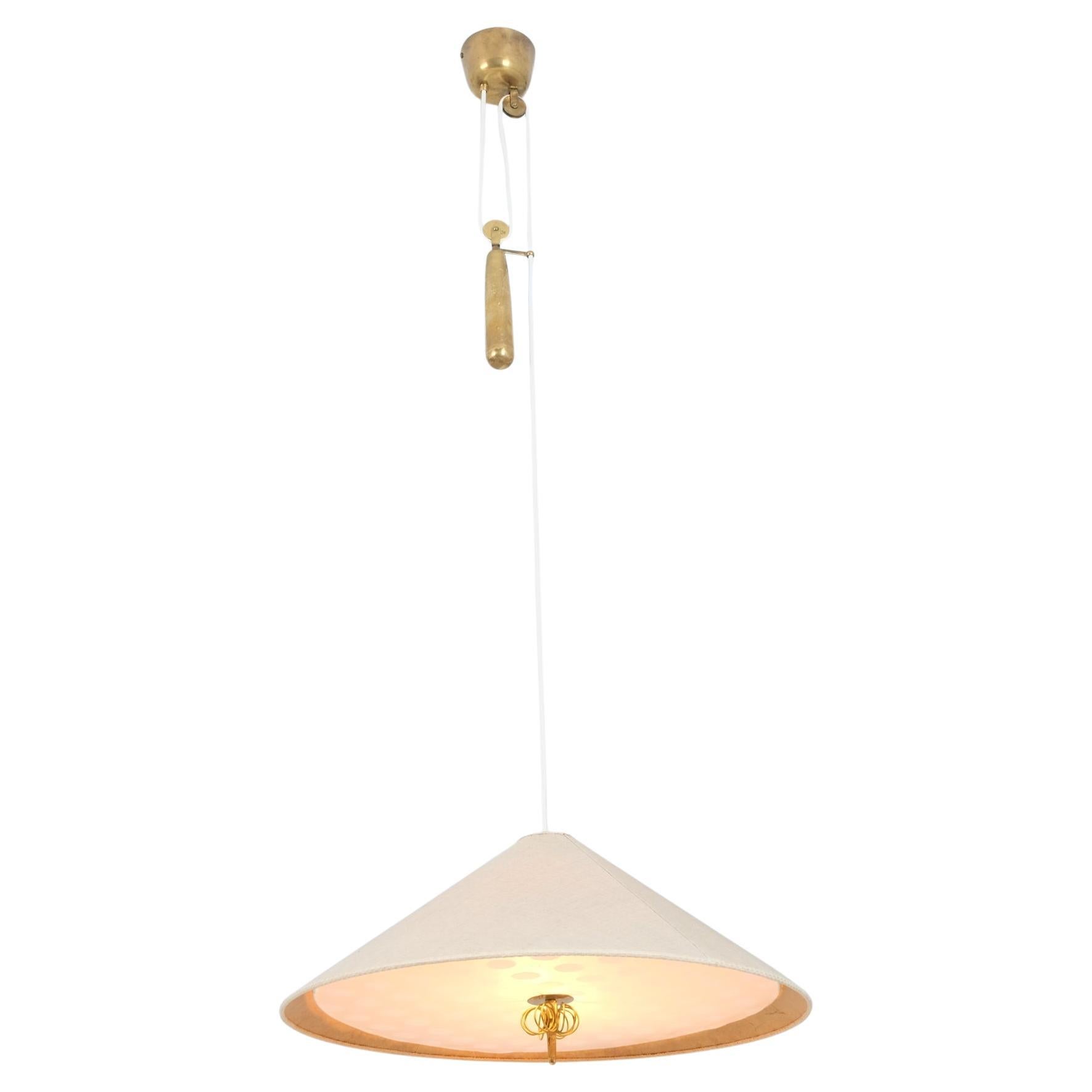Paavo Tynell plafonnier orientable 1967 en état d'origine, Taito années 1950