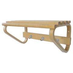 Alvar Aalto Hutständer / Garderobenständer aus Birke, Modell 109, Artek 1950er Jahre