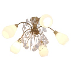 Mid-Century Modern Idman Ceiling Lamp Model K1-15, Maria Lindemann, 1950s