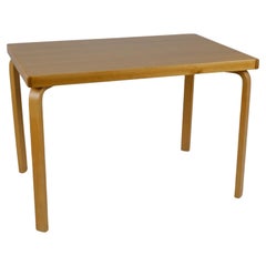 Aino Aalto Extendable Dining Table in Birch and Oak, Artek 1940s