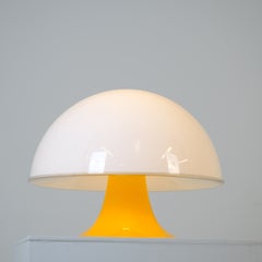 Heikki Turunen La Boheme Yellow Acrylic Table Lamp Model 944-420, Orno 1970s