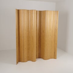 Alvar Aalto Wooden Room Divider, Screen 100 in Pine, Artek 1960s