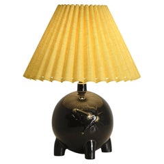 Lampada da tavolo in ceramica “Arabia Swedish Grace” di Tyra Lundgren, Finlandia, 1927–1930