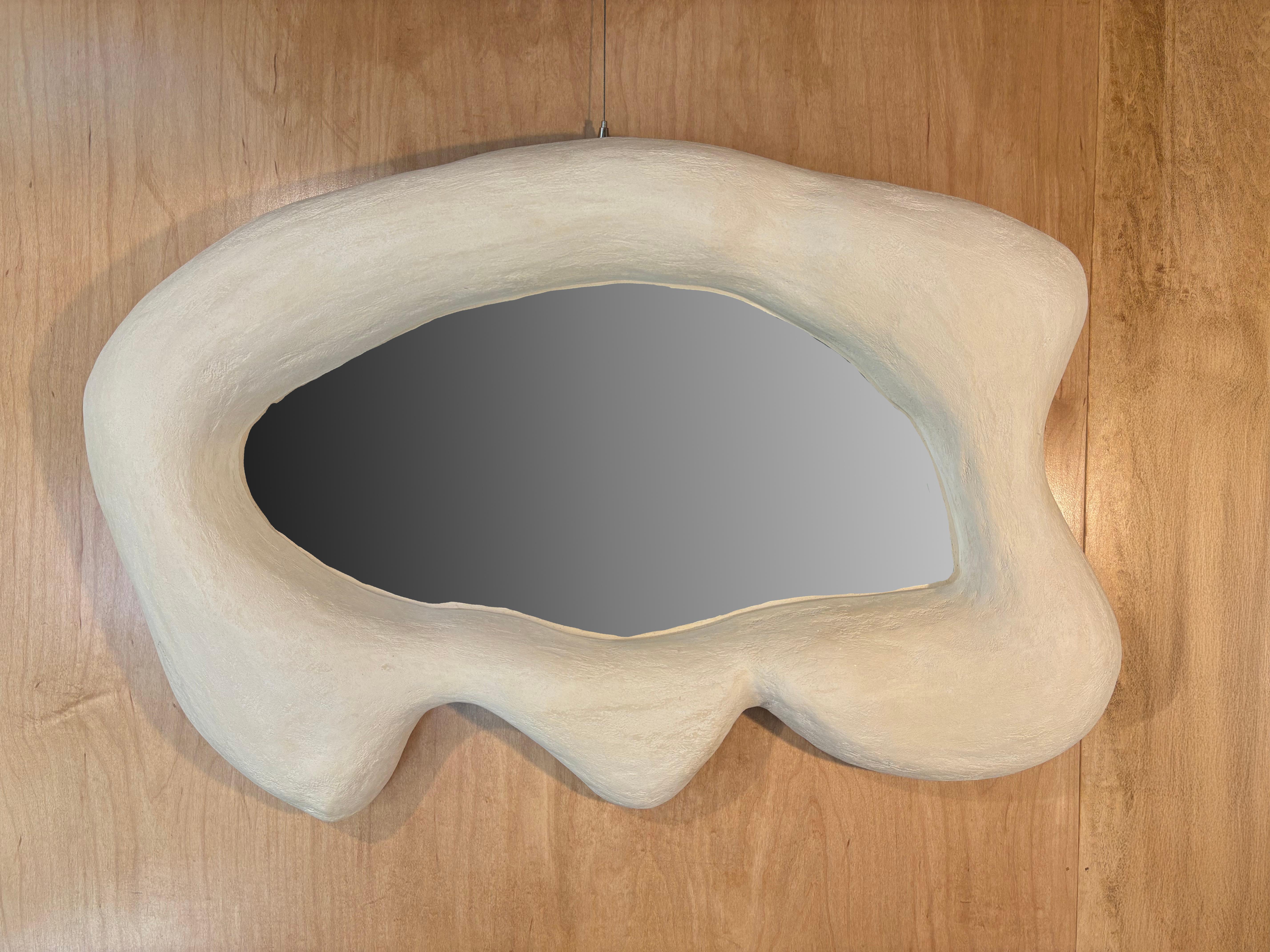 Organic Modern Functional Wall Mirror Sculpture by Alexey Krupinin For Sale