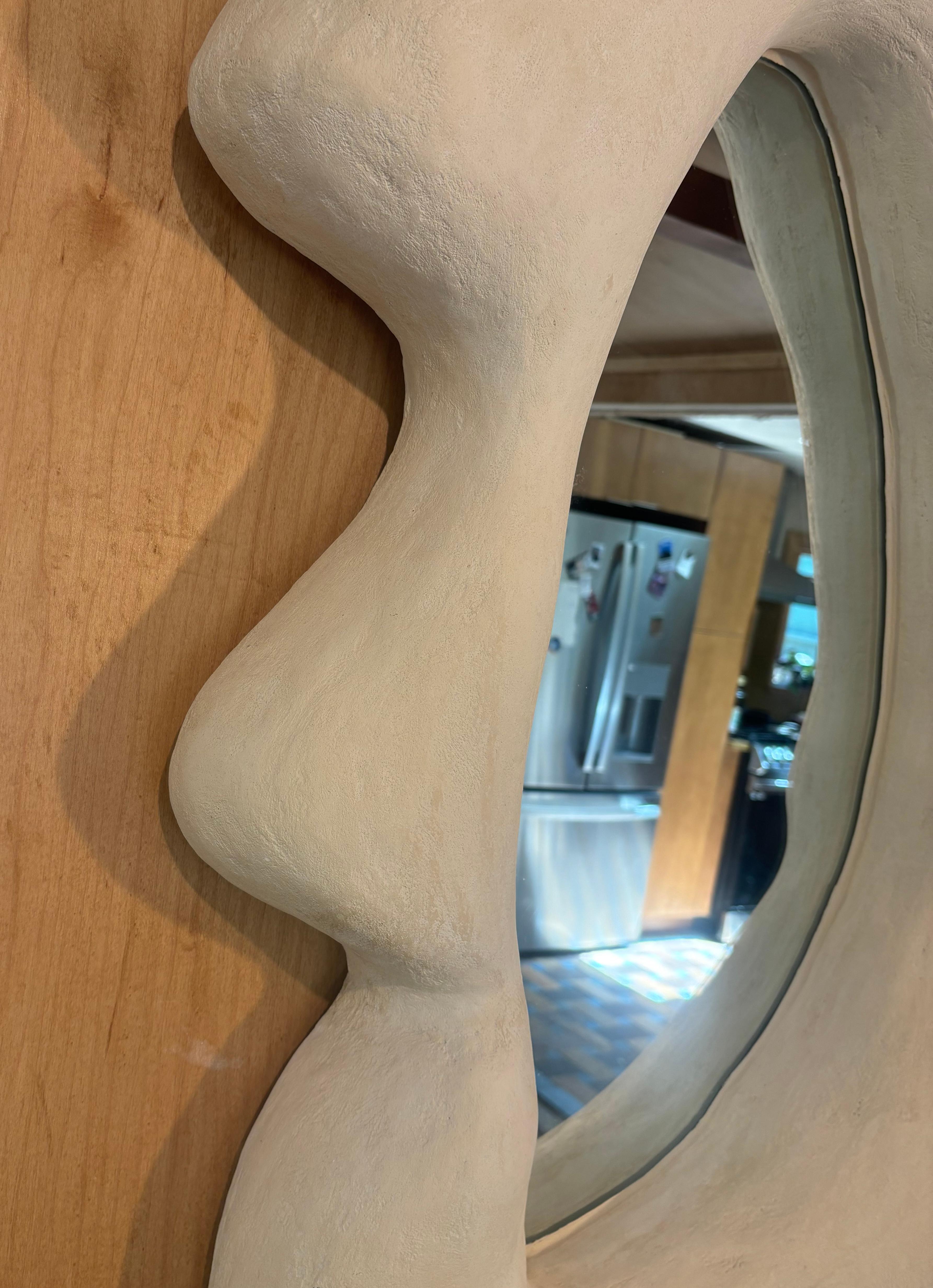 Functional Wall Mirror Sculpture by Alexey Krupinin In New Condition For Sale In Topanga, CA