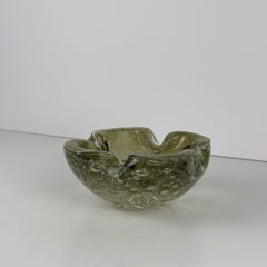 Cuenco de cristal de Murano «Galliano Ferro Pulegoso», de mediados de siglo, década de 1960