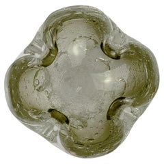 Cuenco de cristal de Murano «Galliano Ferro Pulegoso», de mediados de siglo, década de 1960