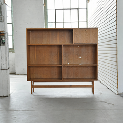 Mid-Century Danish Large Oak Bookcase, 1970s