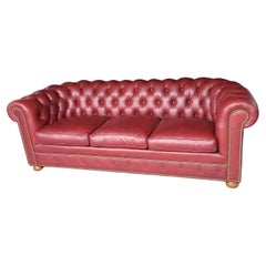 Vintage Leather Chesterfield by Alex Stuart Designs