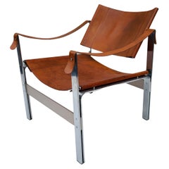 Safari Lounge Chair Style of Fabricious and Kastholm