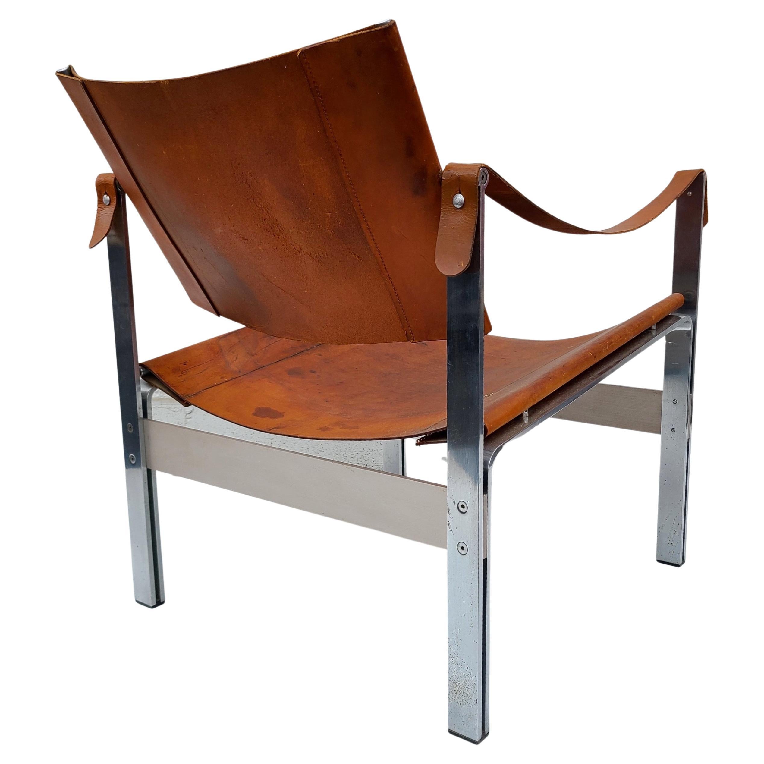 Safari Lounge Chair Style of Fabricious and Kastholm 1
