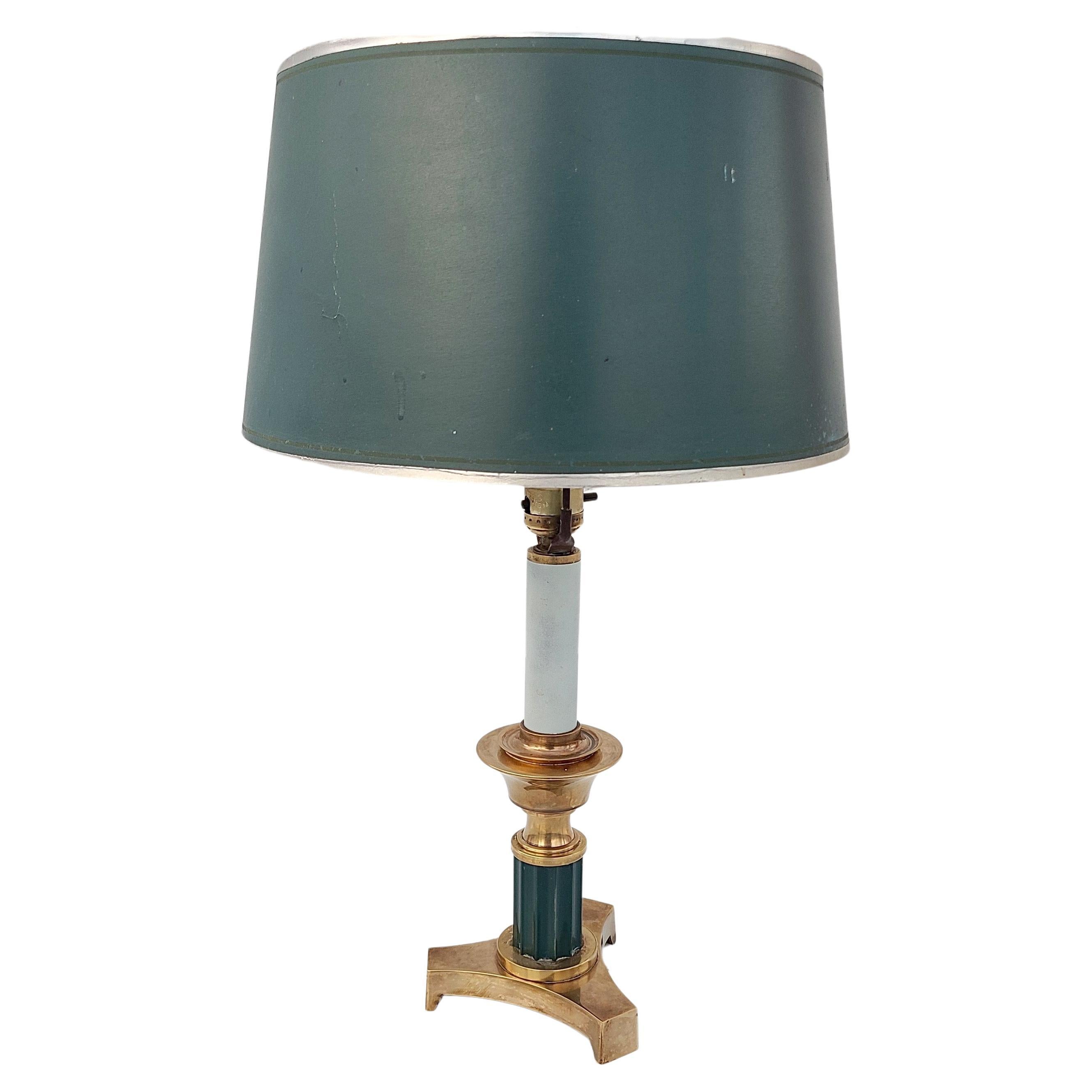 Neoclassical Brass Lamp in the Style of Chapman 2
