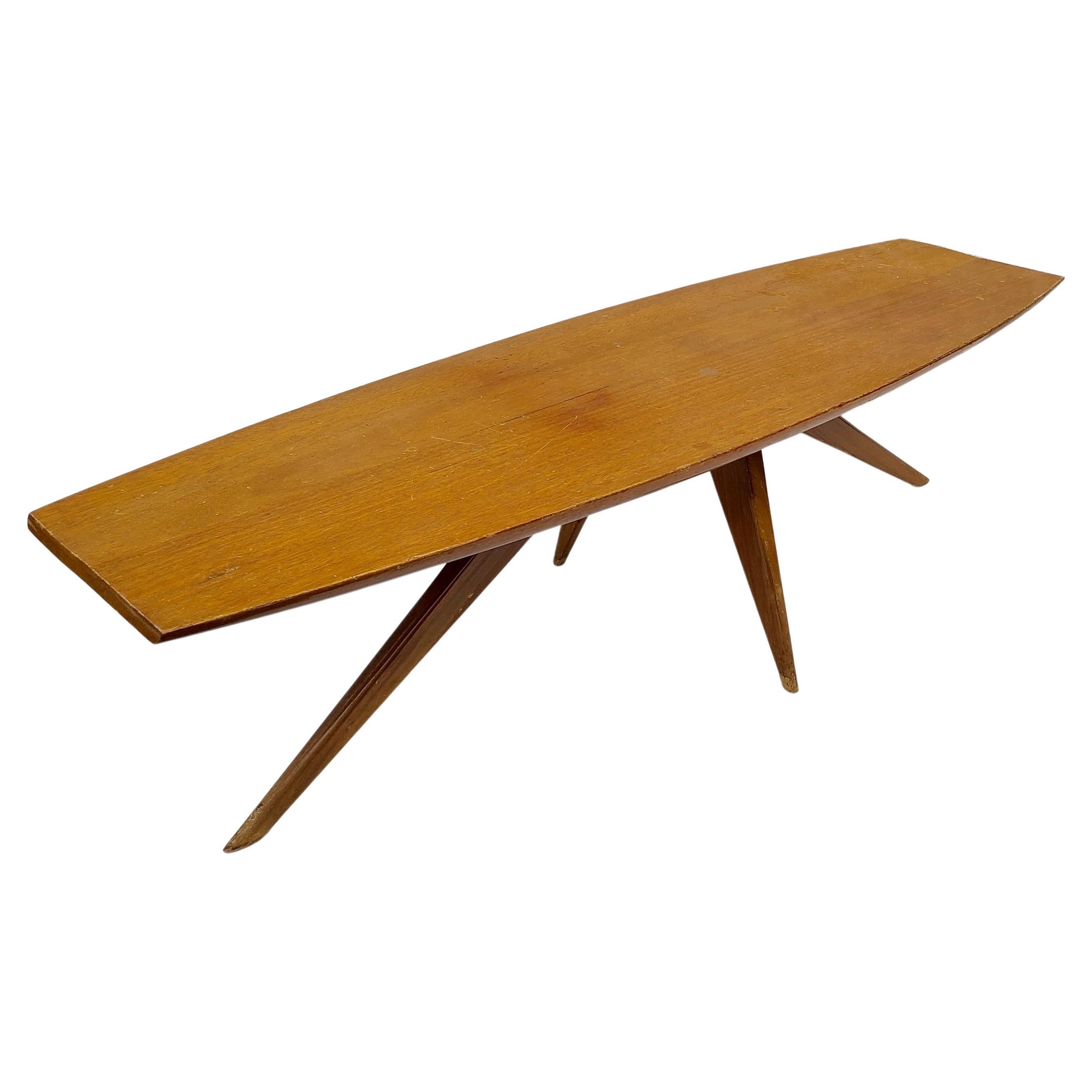 Studiocraft Surfboard Coffee Table Paul Laszlo 1