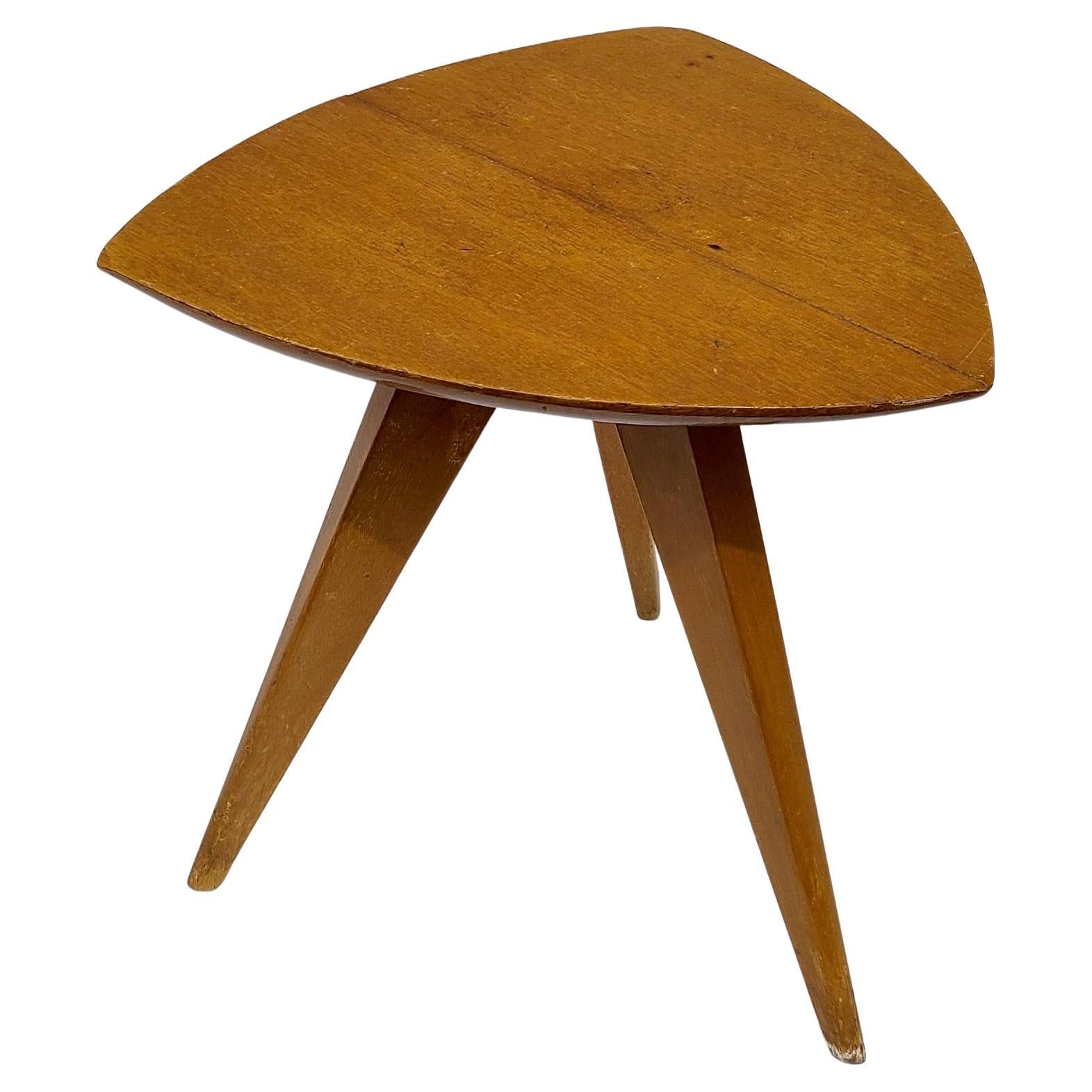 Leather Top Barrister's Side Table by Heritage For Sale at 1stDibs