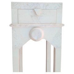 Maitland Smith Tessellated Stone Side Table