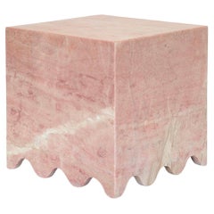 Table d
appoint en marbre rose "Flow Table d
appoint en marbre rose "Flow