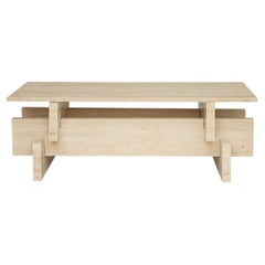 Travertine Coffee Table ‘BERLIN’