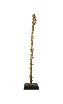 Chandelier de style Louis XV, finition bronze antique