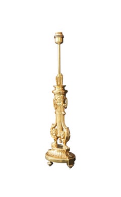 18th Century 1 light Carquois Table lamp in antique bronze finish