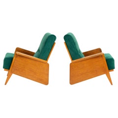 Armchairs in Pair, ca. 1930s '2 Pieces'
