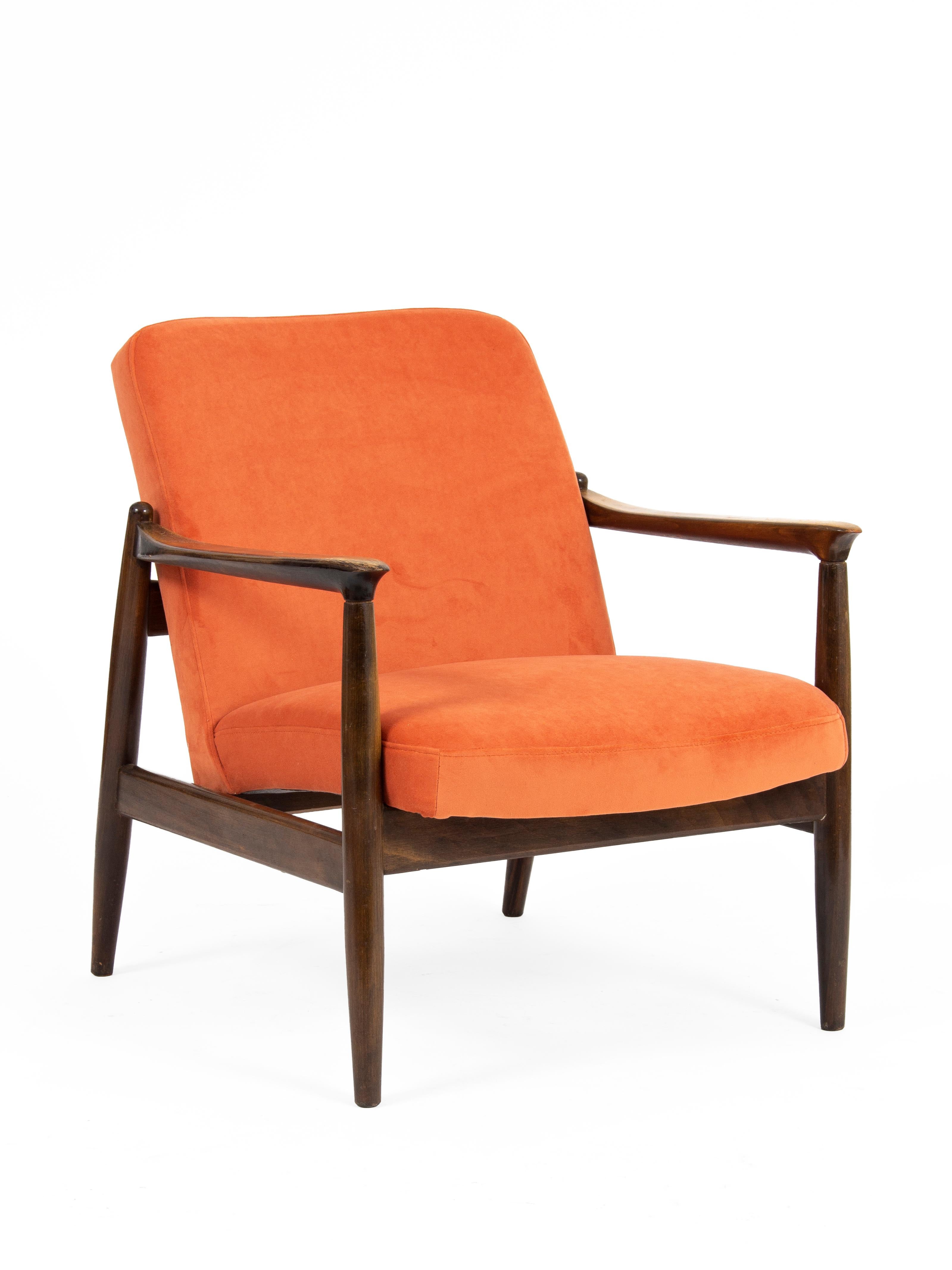 Edmund Homa Armchairs in Pair from Poland, ca. 1960s '2 pieces' In Good Condition In Budapest, HU