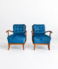 Poltrone Art Déco di Gyula Kaesz, anni ’30