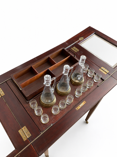 Art Deco Dry Bar Cart Trolley, 1920s