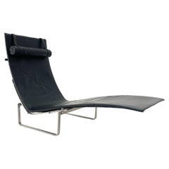 Chaise longue Poul Kjaerholm modèle PK24 pour Fritz Hansen